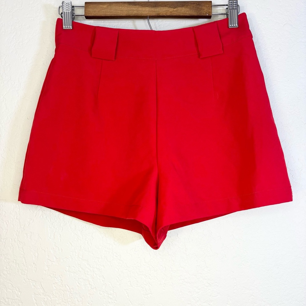 Forever 21 Bundle of Two Shorts Red / Black and White Stripe Size S - Picture 2 of 10